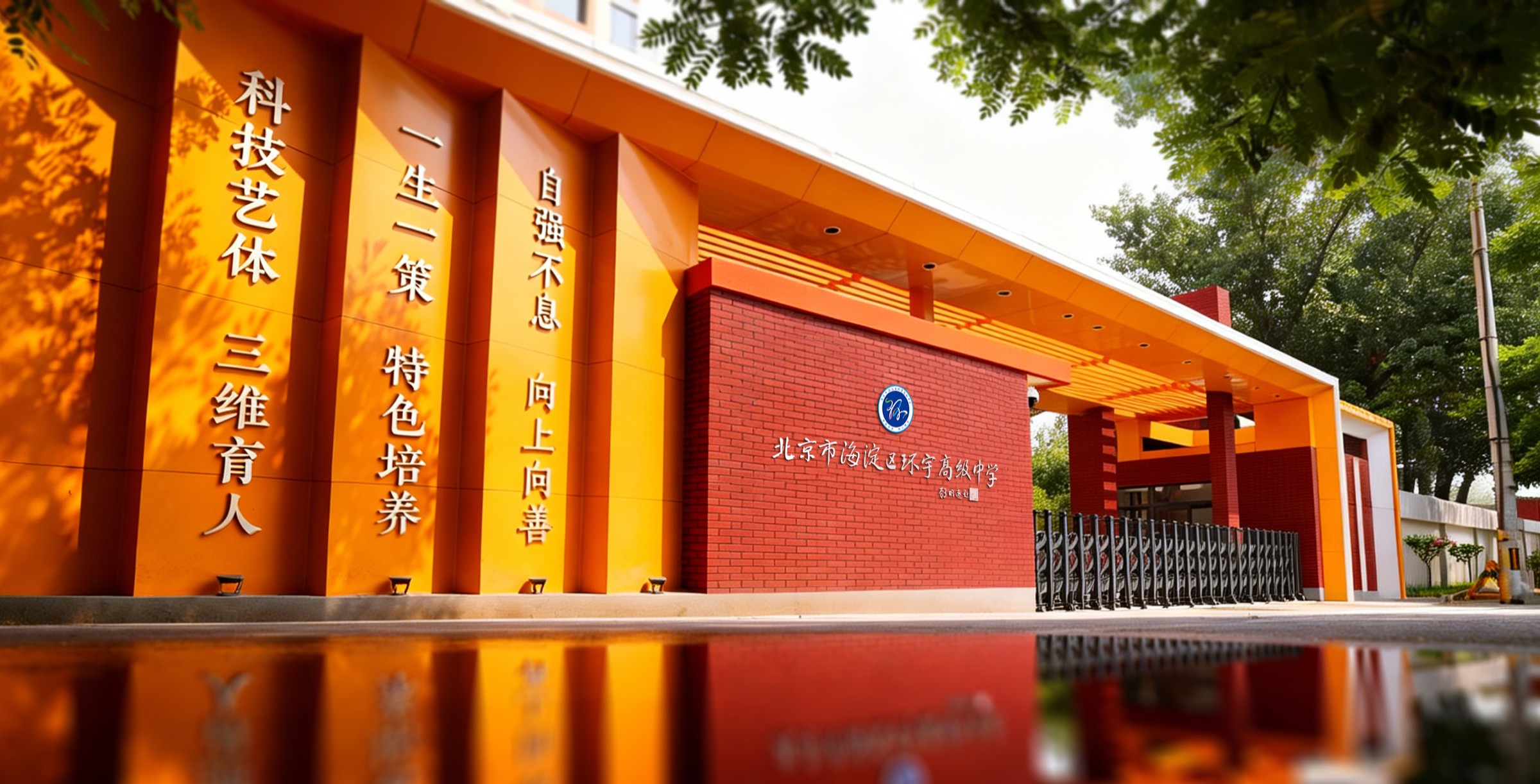 环宇高中校园接待与学习空间